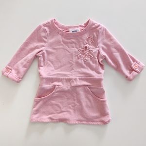 Old Navy Pink Sweatshirt Dress